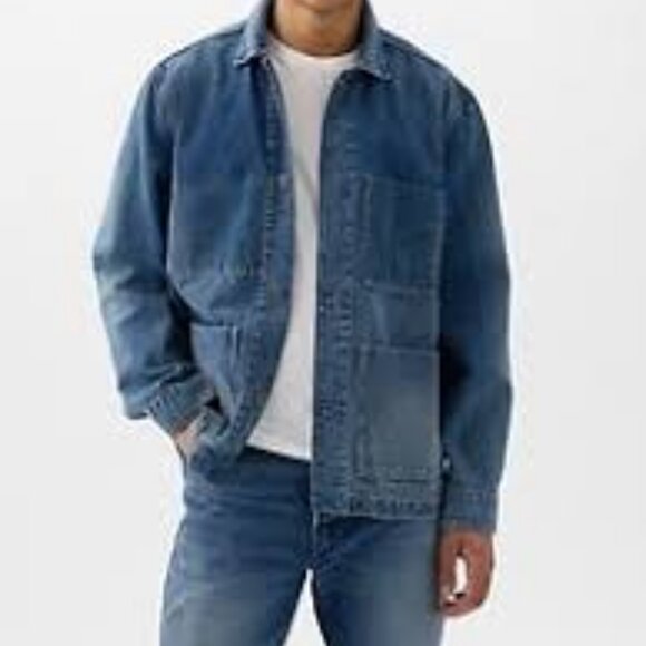 GAP Denim Chore Coat - Picture 3 of 3